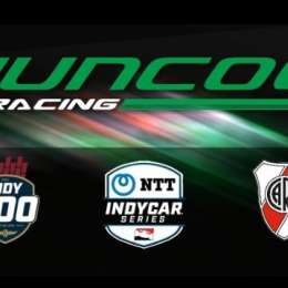 River, en el auto de Juncos en las 500 Millas de Indianápolis