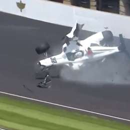 Impresionante accidente de Kyle Kaiser en Indianápolis