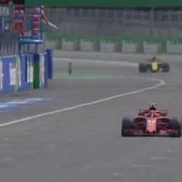 La locura del relator finlandés ante la pole de Raikkonen