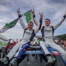 Jan Kopecky ganó en el Europeo de Rally