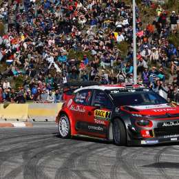 Kris Meeke volvió al triunfo en España