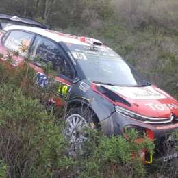 Meeke se pegó por error de su navegante