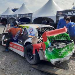 Impactante accidente de Krujoski en Buenos Aires