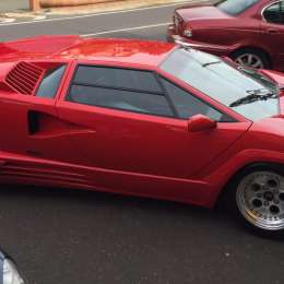 Lamborghini Countach con el sello de Pagani