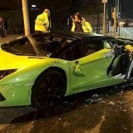Destruyó un Lamborghini de 400.000 euros