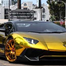 Capricho máximo: un Lamborghini Aventador de oro