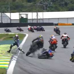 Hizo la gran Lancioni y sorprendió en Brasil