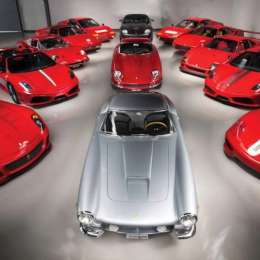 Subasta de 13 deportivos Ferrari a 19 millones de dólares