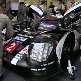 Pole provisional de Porsche en Le Mans
