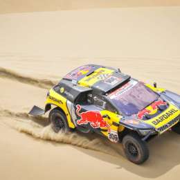 Loeb se impuso en la segunda etapa del Dakar 2019