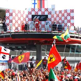 Monza sin "tifosi" pero con un público muy especial