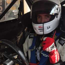 Luciano Martínez, un joven que mira el TC2000 para su futuro