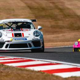 Dorian Mansilla completó la segunda fecha de la Porsche Cup GB