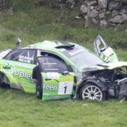 Tragedia en un Rally de Irlanda, murió un ídolo local