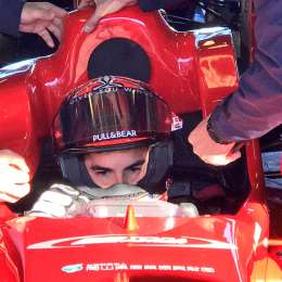 Marc Márquez se subió a un Fórmula 3