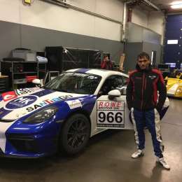 Marcos Vázquez va por su quinta participación en la "24 hs. de Nürburgring"