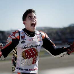 Márquez entre los grandes