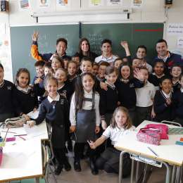 Márquez y Pedrosa, profesores por un día