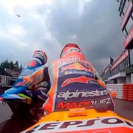 Polémica y tensión entre Rins y Márquez 