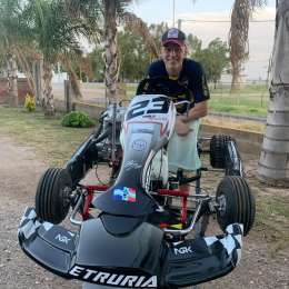 Tuvo que dejar el fútbol por estrés y ahora correrá en karting