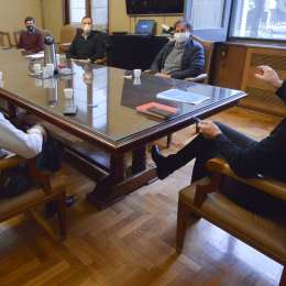 La ACTC estuvo en la gobernación de la provincia