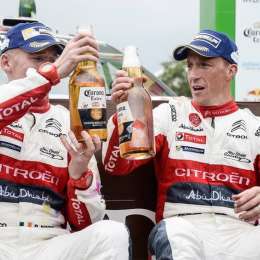 Un podio amargo para Kris Meeke en México