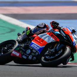 Mercado finalizó las pruebas en Misano