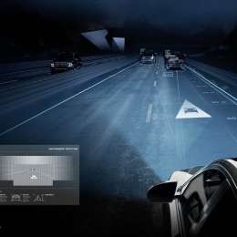 Los faros inteligentes de Mercedes