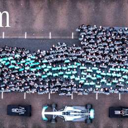Los números de Mercedes y Hamilton en 2017