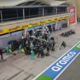 El momento dramático que vivió Mercedes en Bahréin