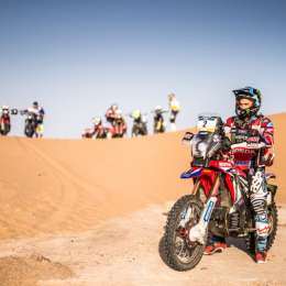 Kevin Benavides tercero en la Etapa Maratón del Merzouga Rally