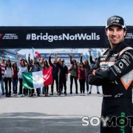 Checo Pérez anti Trump