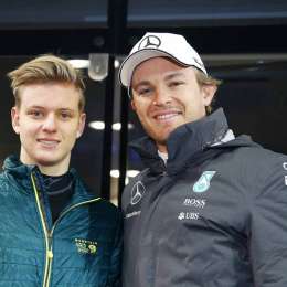 Rosberg le quita presión a Mick Schumacher