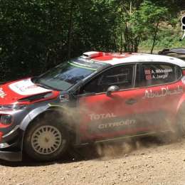 Mikkelsen probó el Citroën C3 WRC
