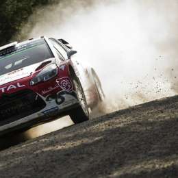 Meeke está muy sólido en Finlandia