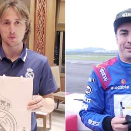 Los regalos de Alonso y Modrić
