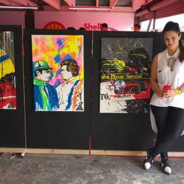 La artista plástica que llegó al Instituto Senna por un mail