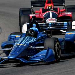 IndyCar testeó el kit para circuitos mixtos