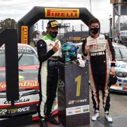 Moscardini resumió su debut y  triunfo en Top Race