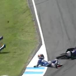 Escalofriante accidente en Moto 3