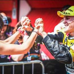 Moto3: Gabriel Rodrigo logra su primer podio en Barcelona