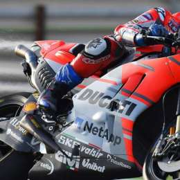 Andrea Dovizioso es el más rápido en las prácticas de MotoGP