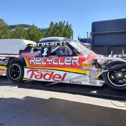 Un accidente en la ruta retrasó la llegada de Werner