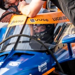 IndyCar probó con Nico Hulkenberg