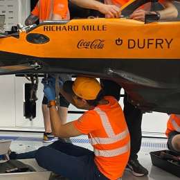 Norris habló sobre la foto que revolucionó las redes