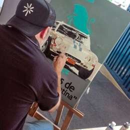 Fuel- Art en la Fiesta del Automovilismo