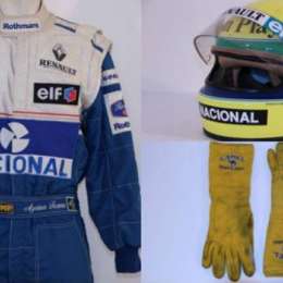 Recuperan objetos robados de Ayrton Senna