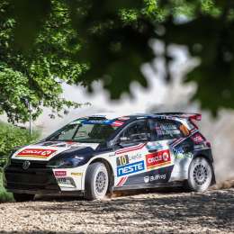 Olivier Solberg con sólo 17 años ganó en Liepaja