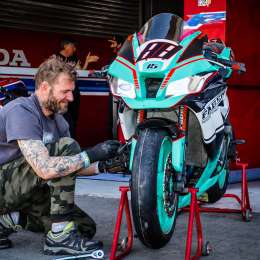 Faber y el desafío de correr con equipo propio