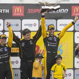 Renault puso las cosas claras desde temprano en Santa Fe